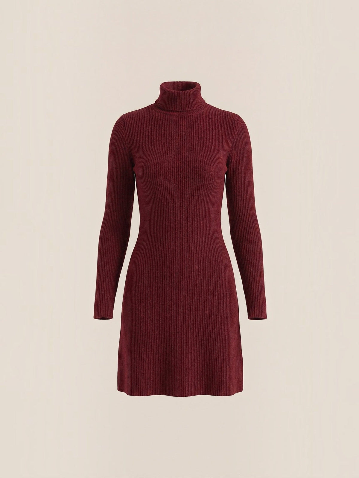 Geneva Robe Pull Courte À Col Roulé
