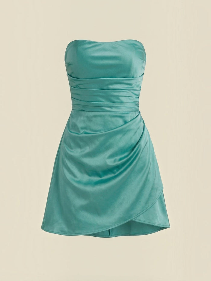 Genevieve Robe Courte Bustier