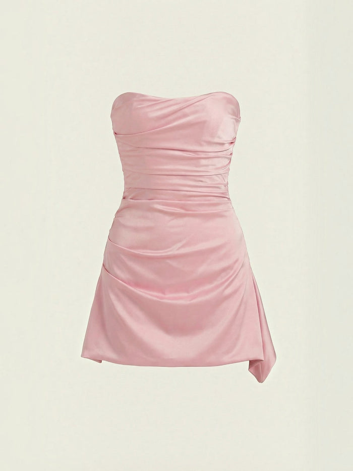 Genevieve Robe Courte Bustier