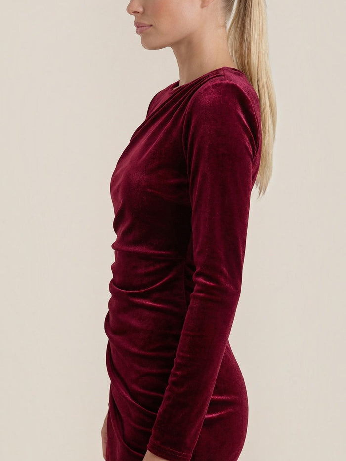 Gertrude Robe Courte En Velours