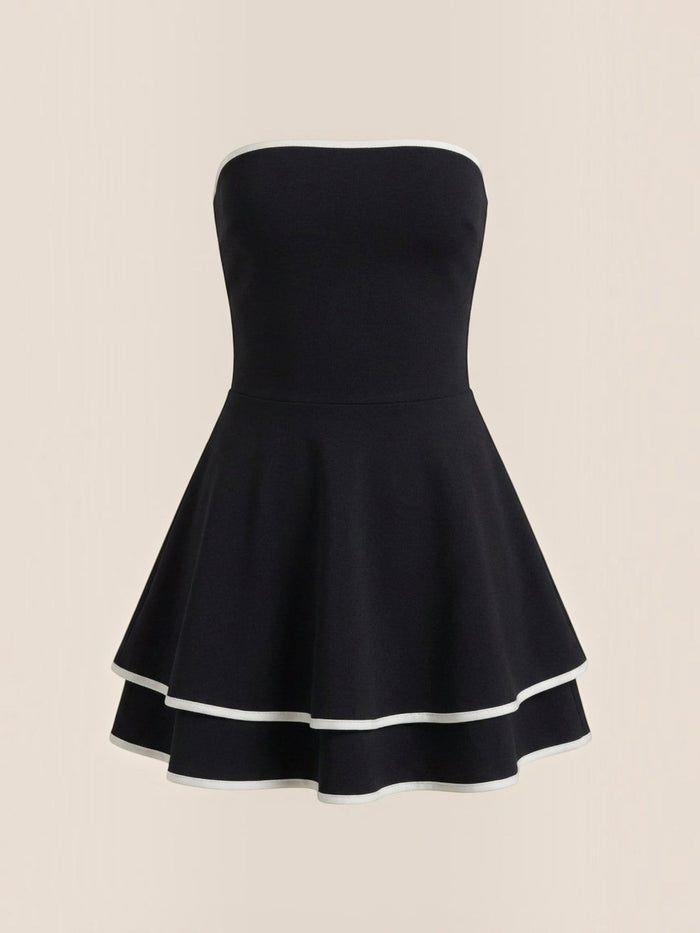 Greta Robe Courte Évasée