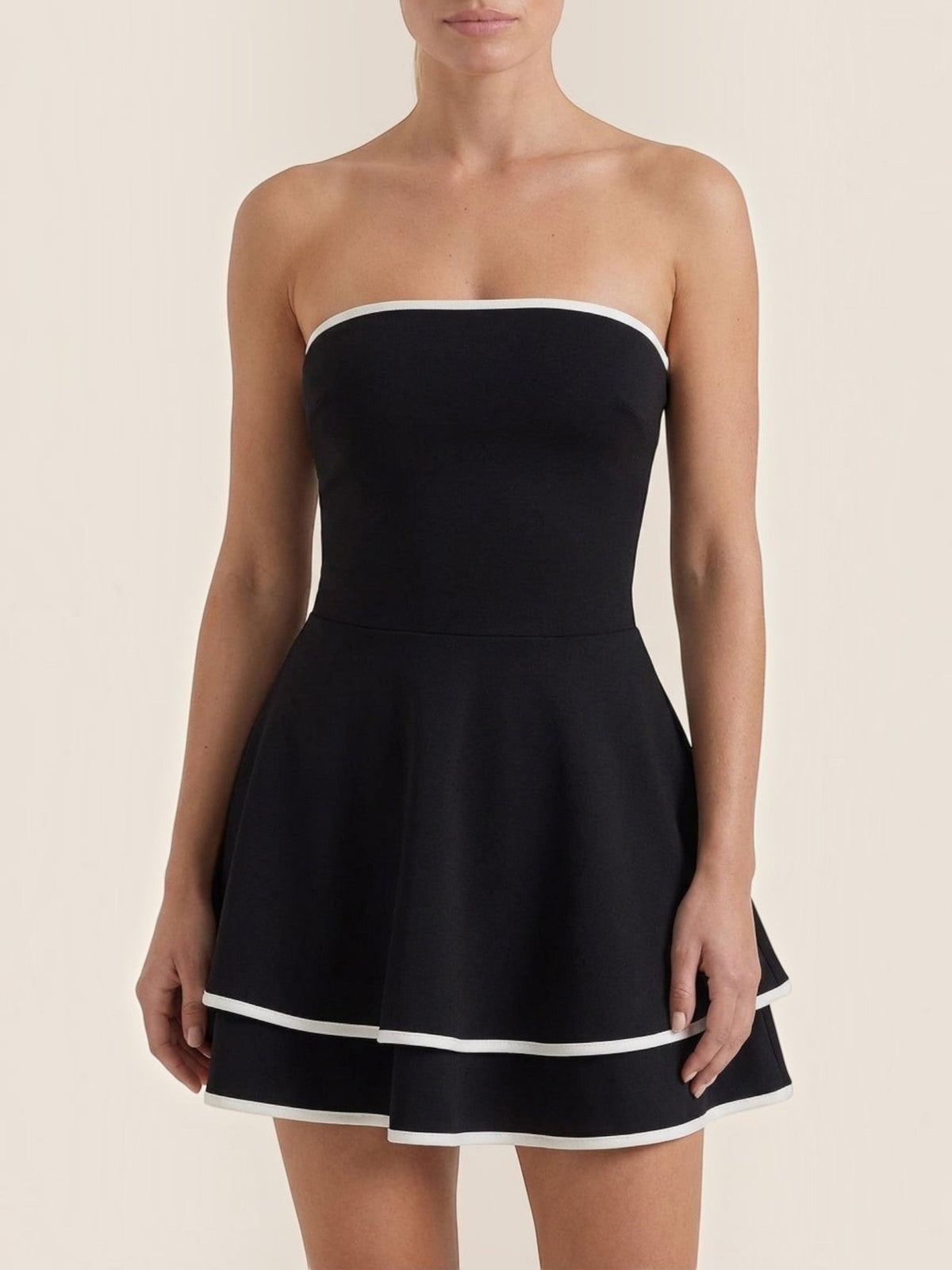 Greta Robe Courte Évasée