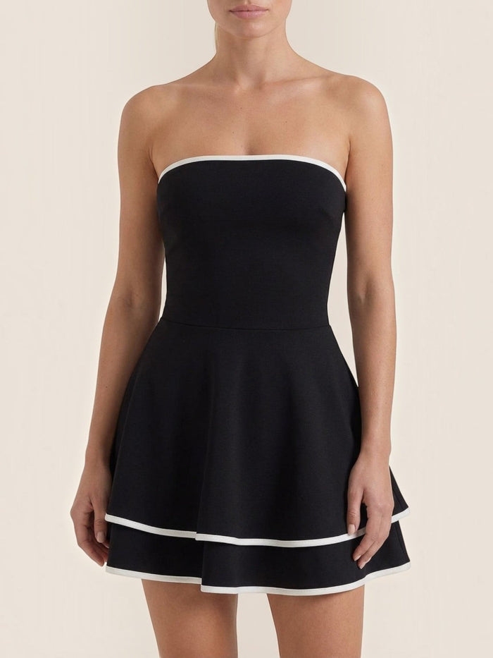 Greta Robe Courte Évasée