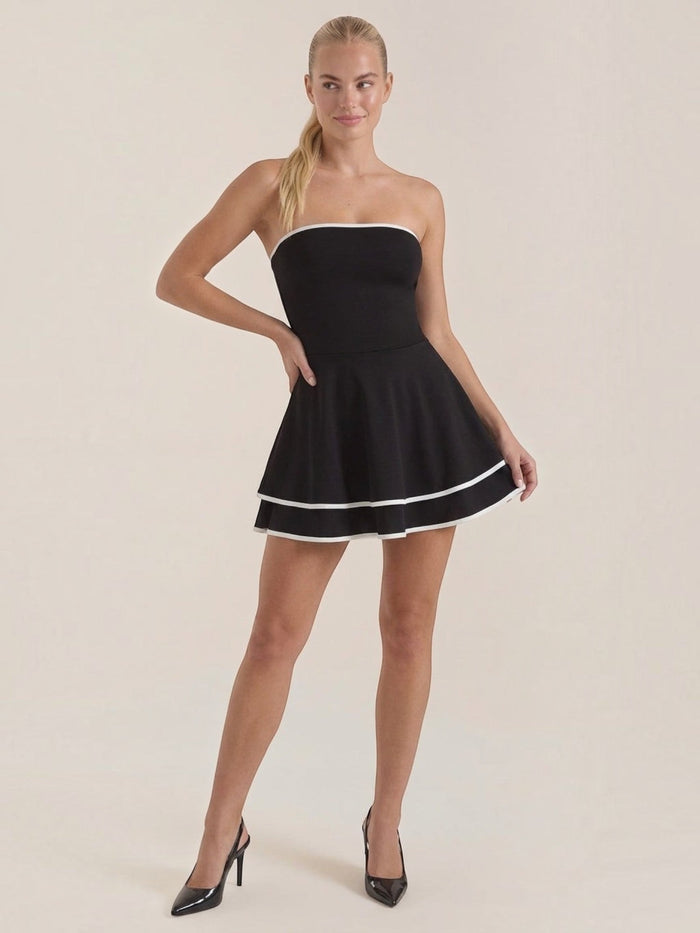 Greta Robe Courte Évasée