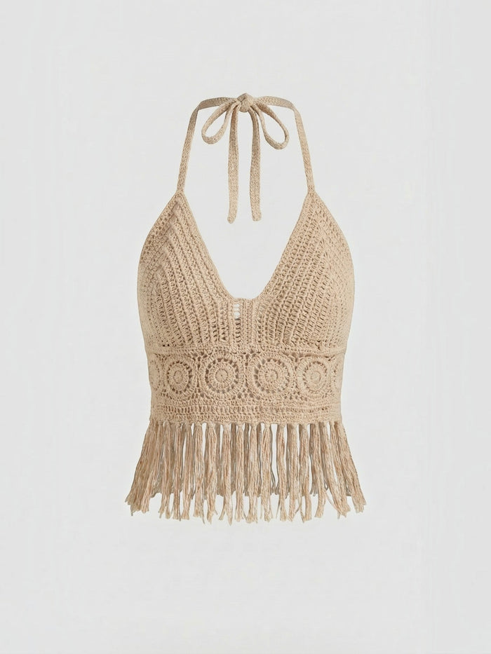 Harriet Top En Crochet À Motif Cercle