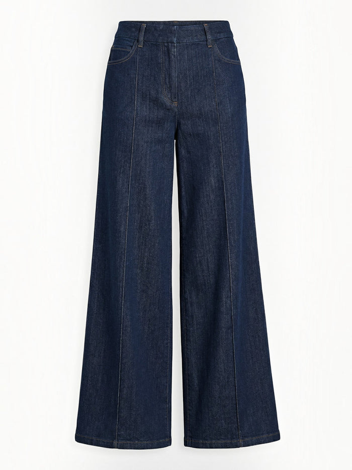 Jade Pantalon Effet Denim