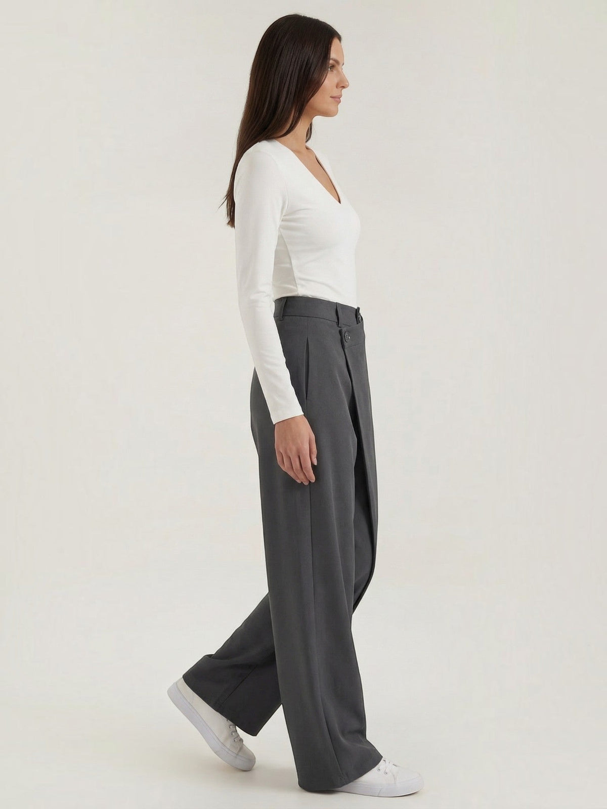 Jean Pantalon Asymétrique