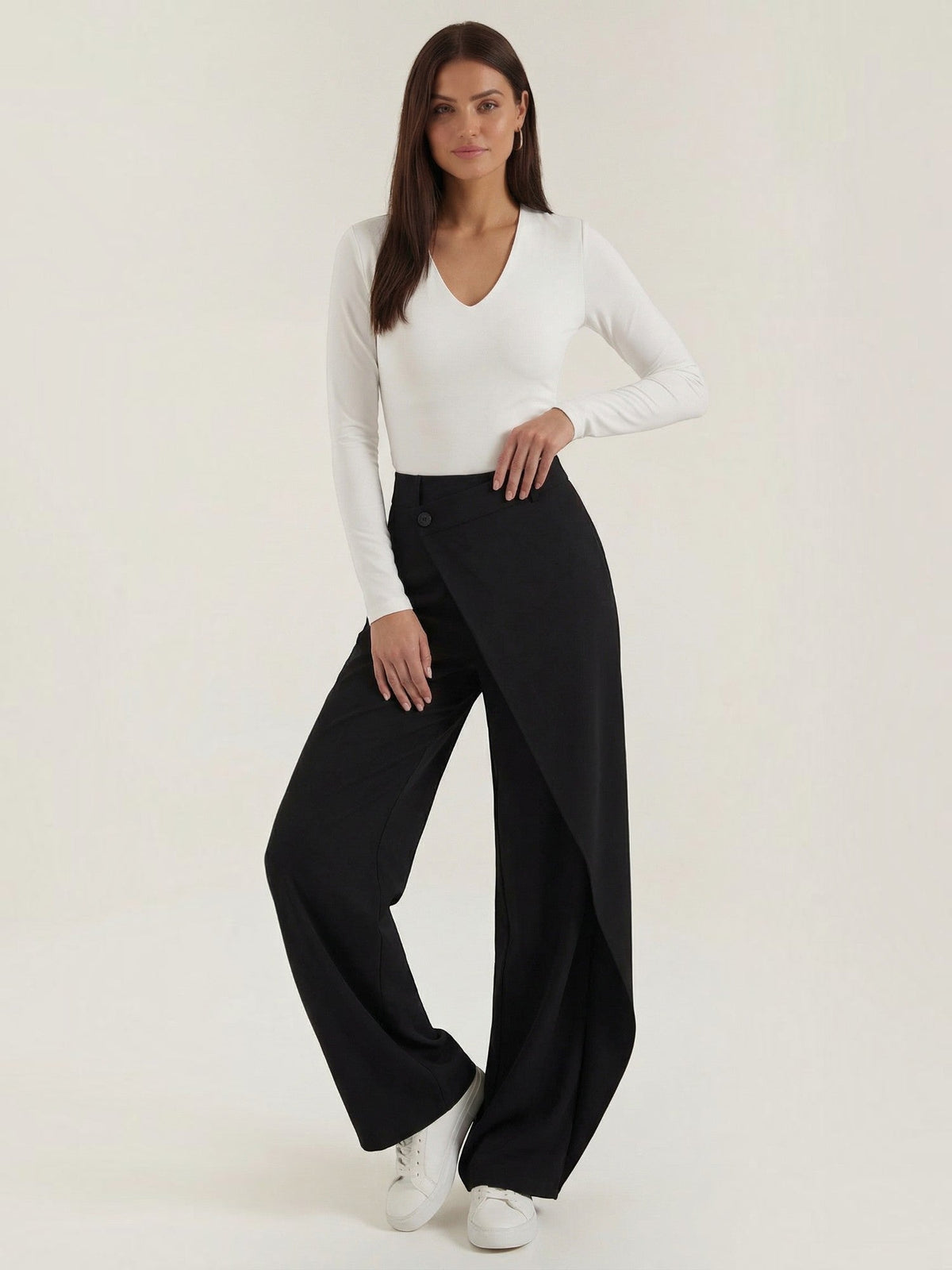 Jean Pantalon Asymétrique