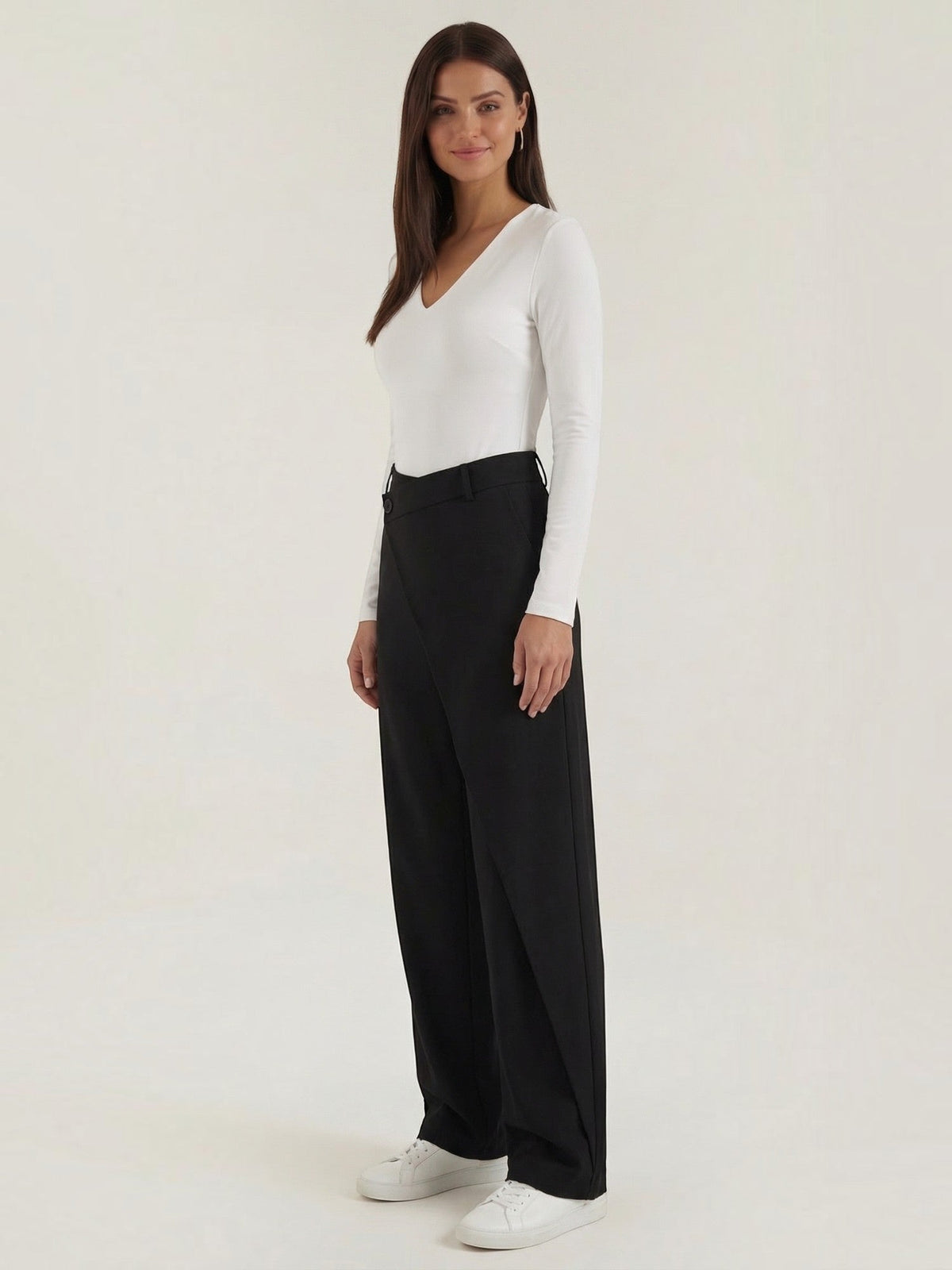 Jean Pantalon Asymétrique