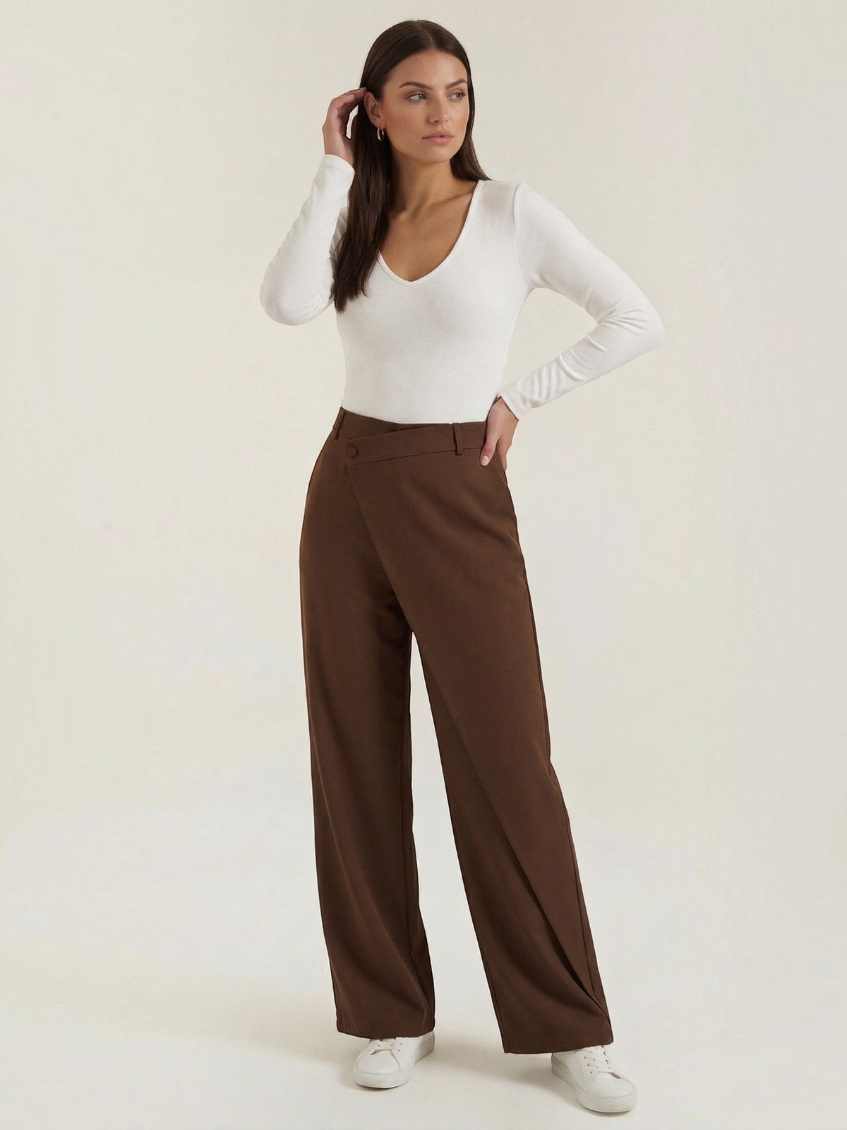 Jean Pantalon Asymétrique