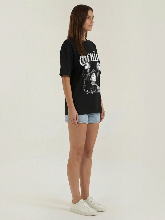 Jessamine T-Shirt Oversize À Motif Graphique