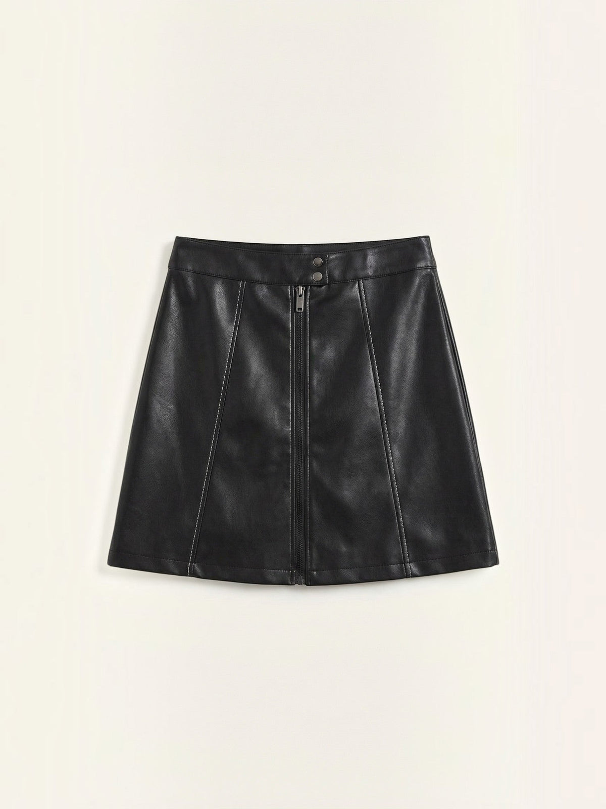 Jocelyn Jupe Courte Effet Cuir