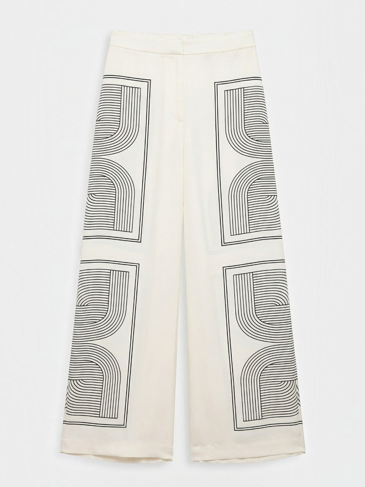 Jude Pantalon À Motif Géométrique