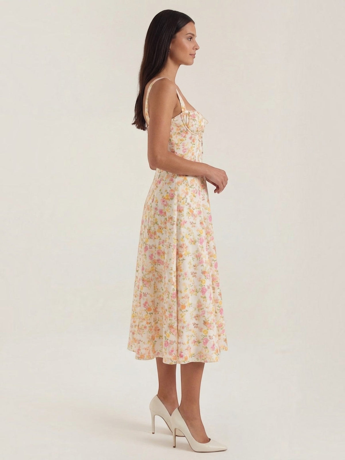 Julia Robe Midi D'Été
