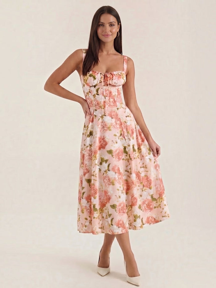 Julia Robe Midi D'Été
