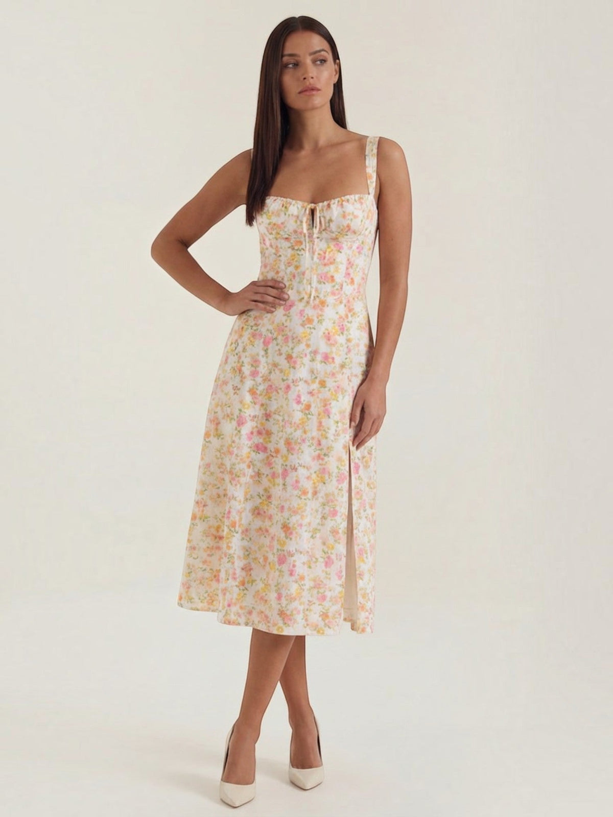 Julia Robe Midi D'Été