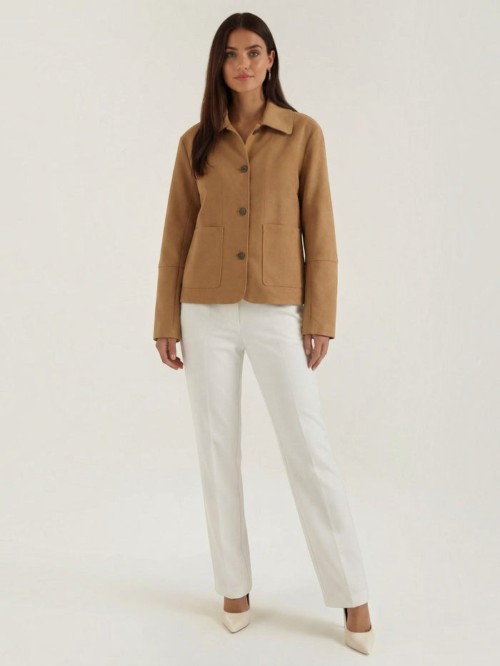 Julie Jacke mit Hemdblusenkragen