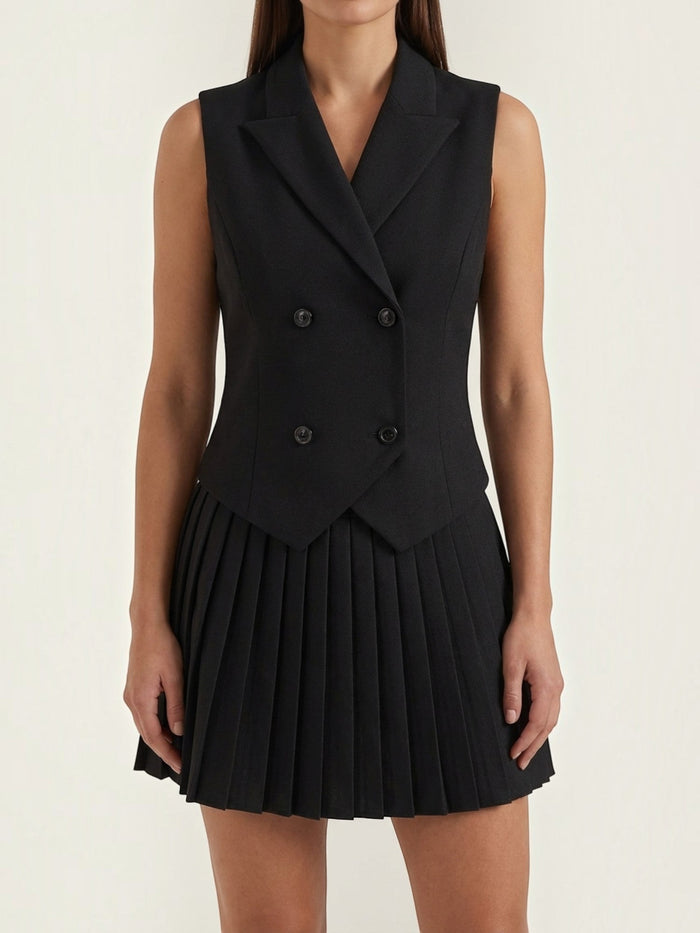 Kimberly Ensemble Blazer Gilet Jupe