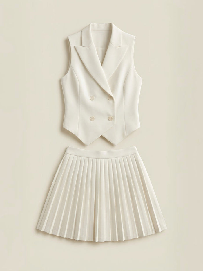 Kimberly Ensemble Blazer Gilet Jupe