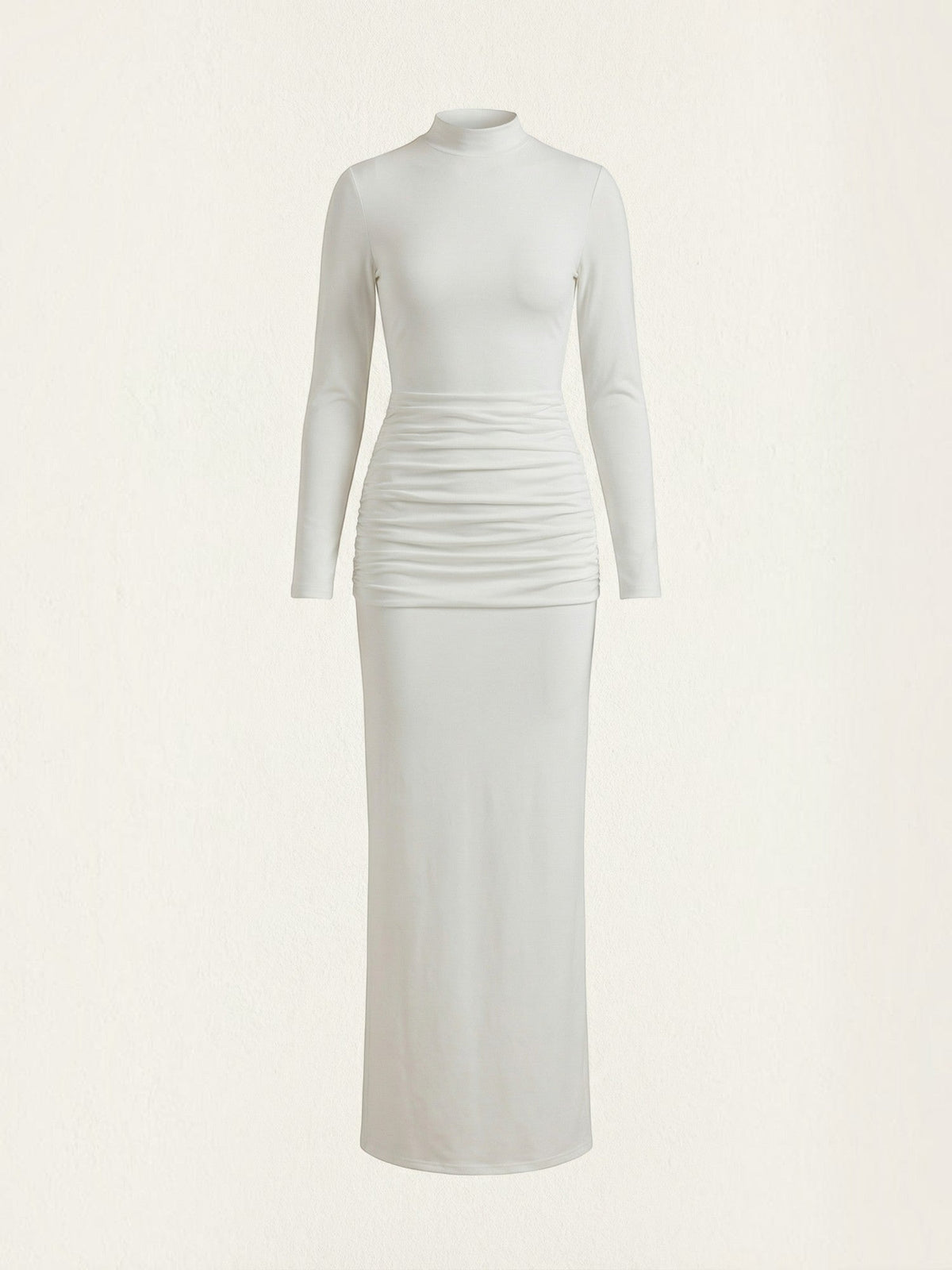Krista Robe Longue À Col Roulé