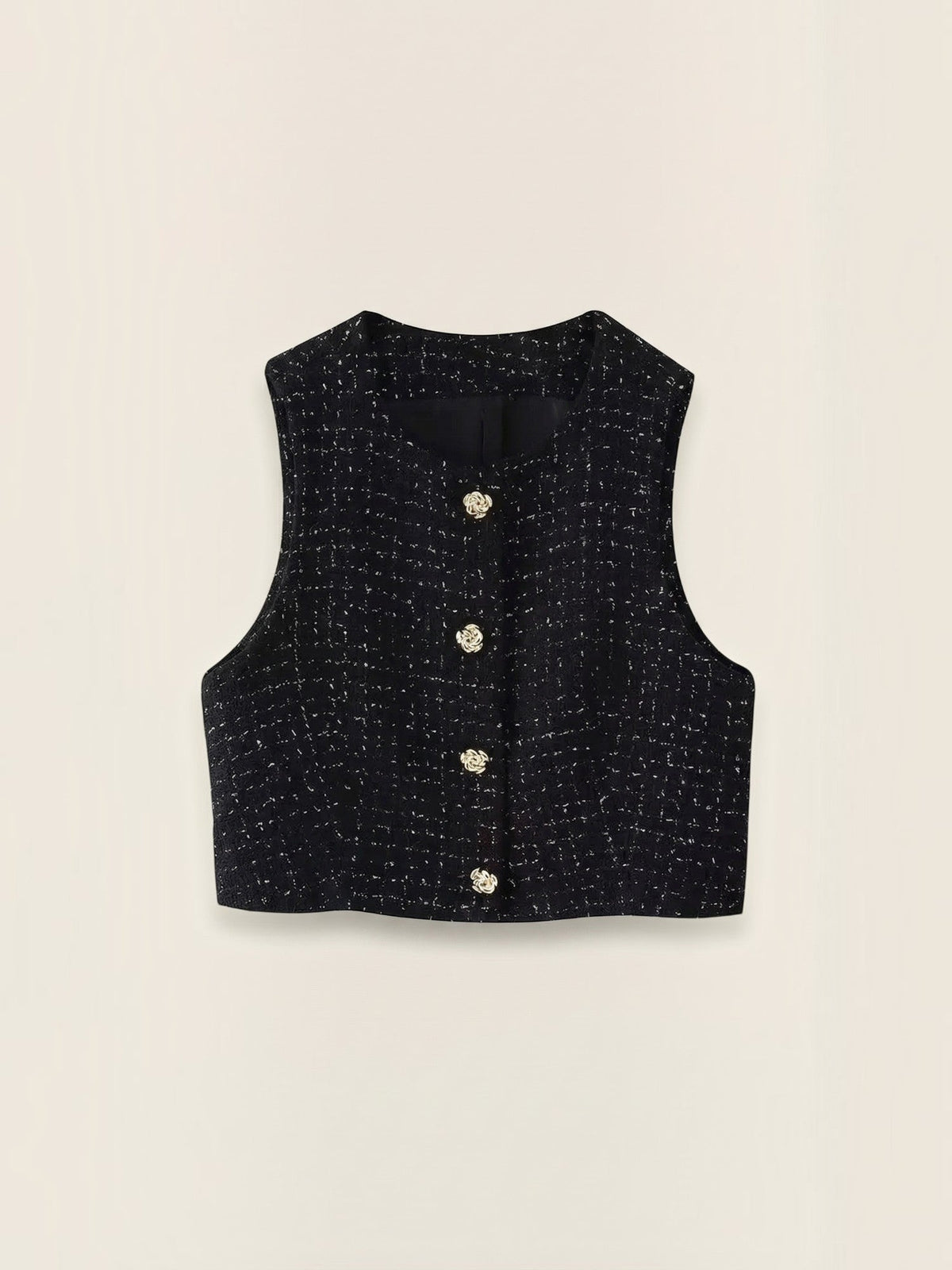 Kyrenia Veste Structurée Effet Tweed