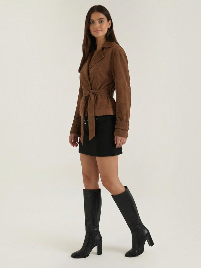 Lily Jupe Courte Avec Ceinture