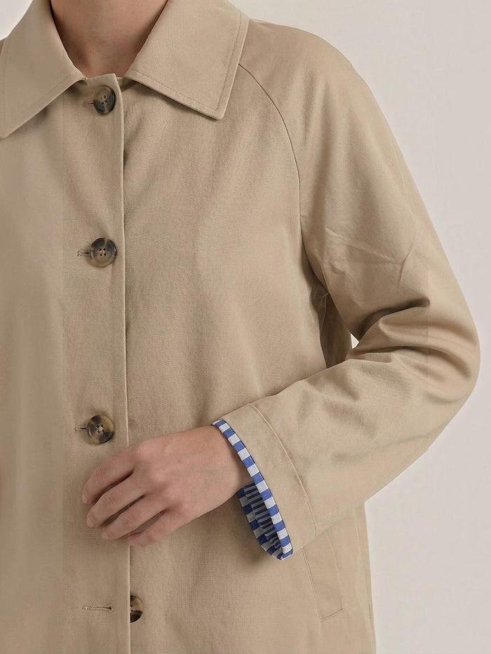 Lindsay Jacke mit Hemdkragen und Knopfleiste