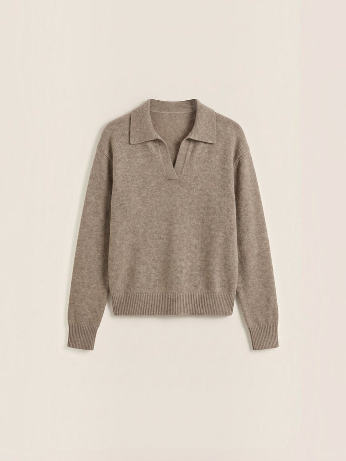Margaret Pull En Maille À Col Polo