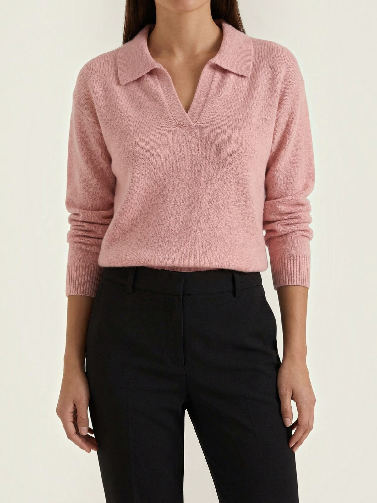 Margaret Pull En Maille À Col Polo