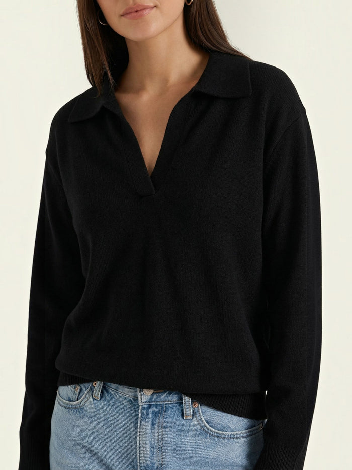 Margaret Pull En Maille À Col Polo