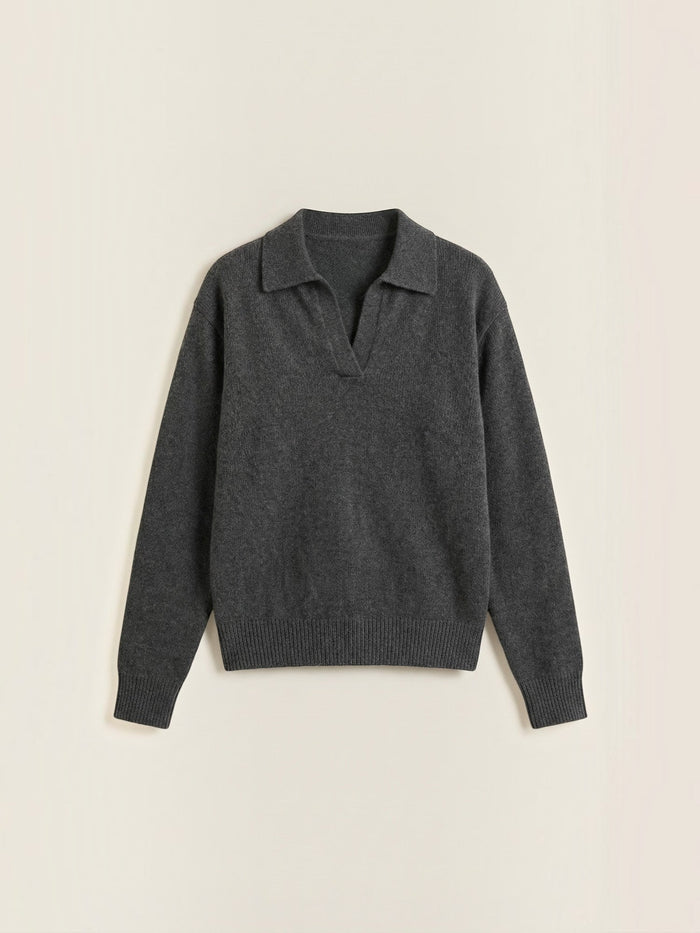 Margaret Pull En Maille À Col Polo