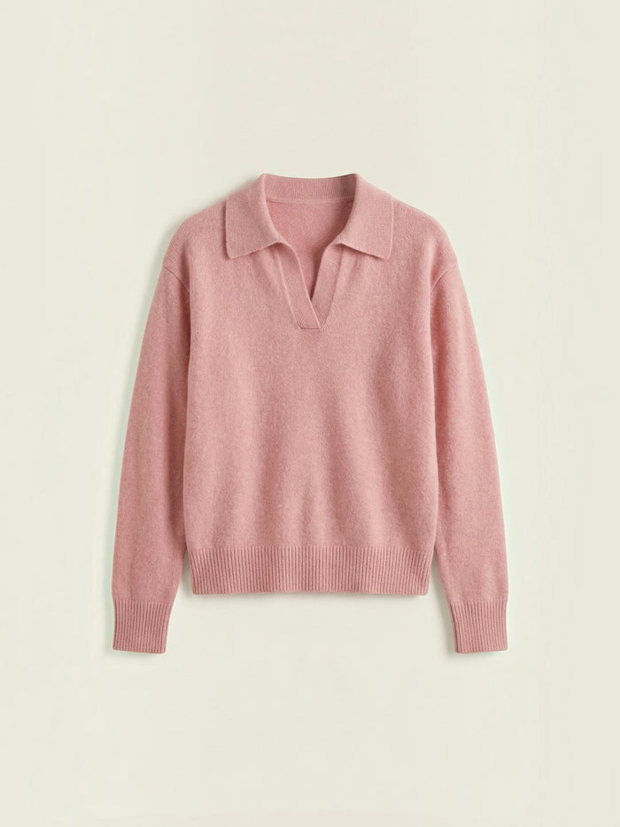Margaret Pull En Maille À Col Polo