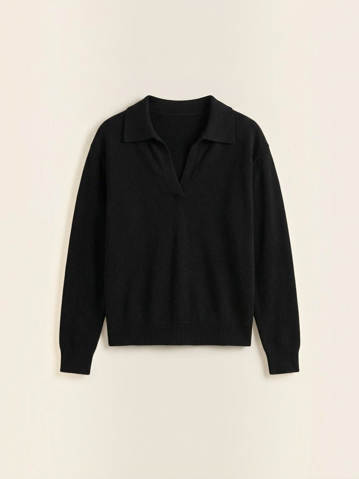Margaret Pull En Maille À Col Polo