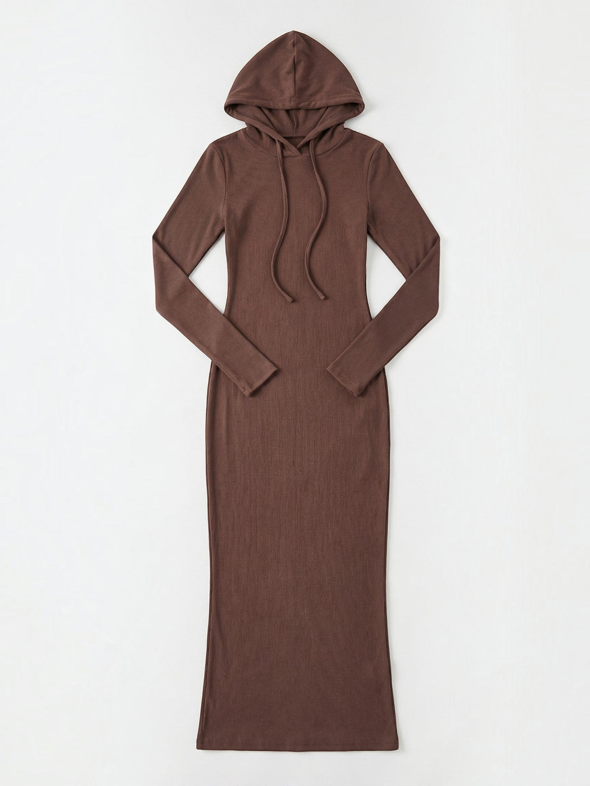 Marilyn Robe Longue En Jersey À Capuche