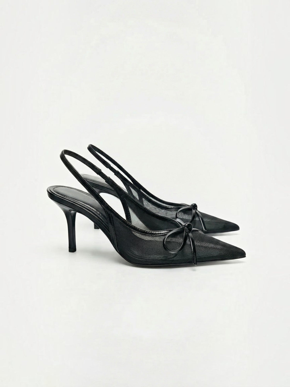 Michelle Escarpin Slingback En Tulle