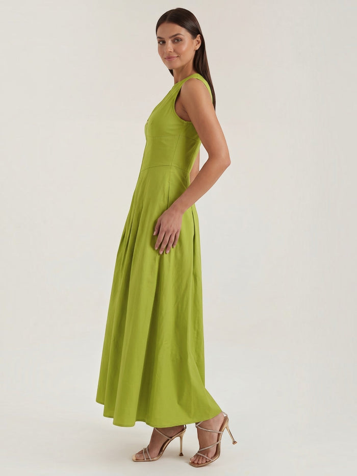 Nancy Robe Midi Évasée