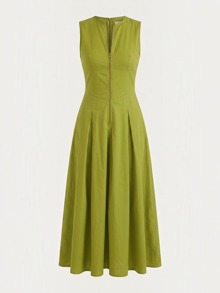 Nancy Robe Midi Évasée