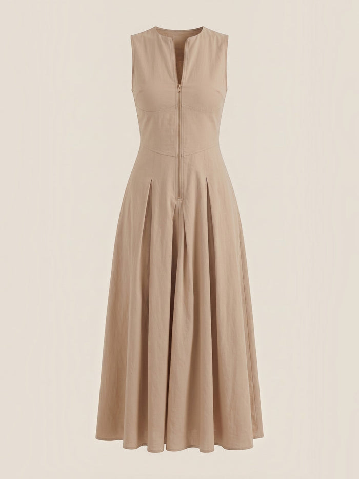 Nancy Robe Midi Évasée