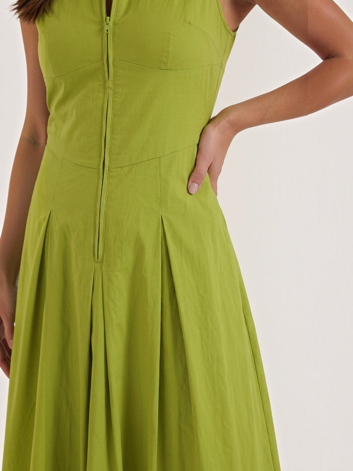 Nancy Robe Midi Évasée