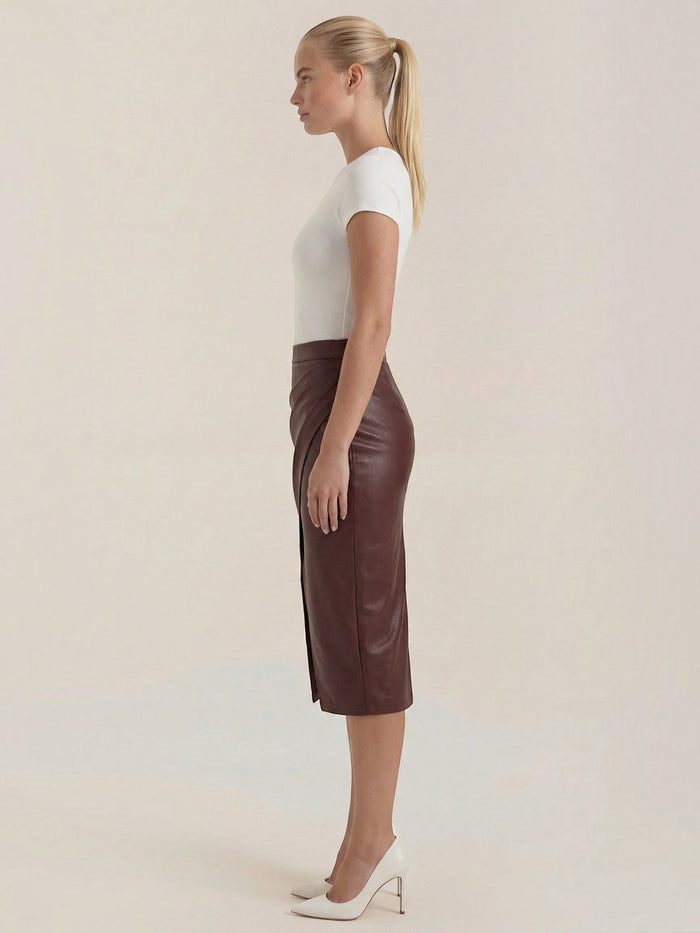 Natalie Jupe Midi Portefeuille