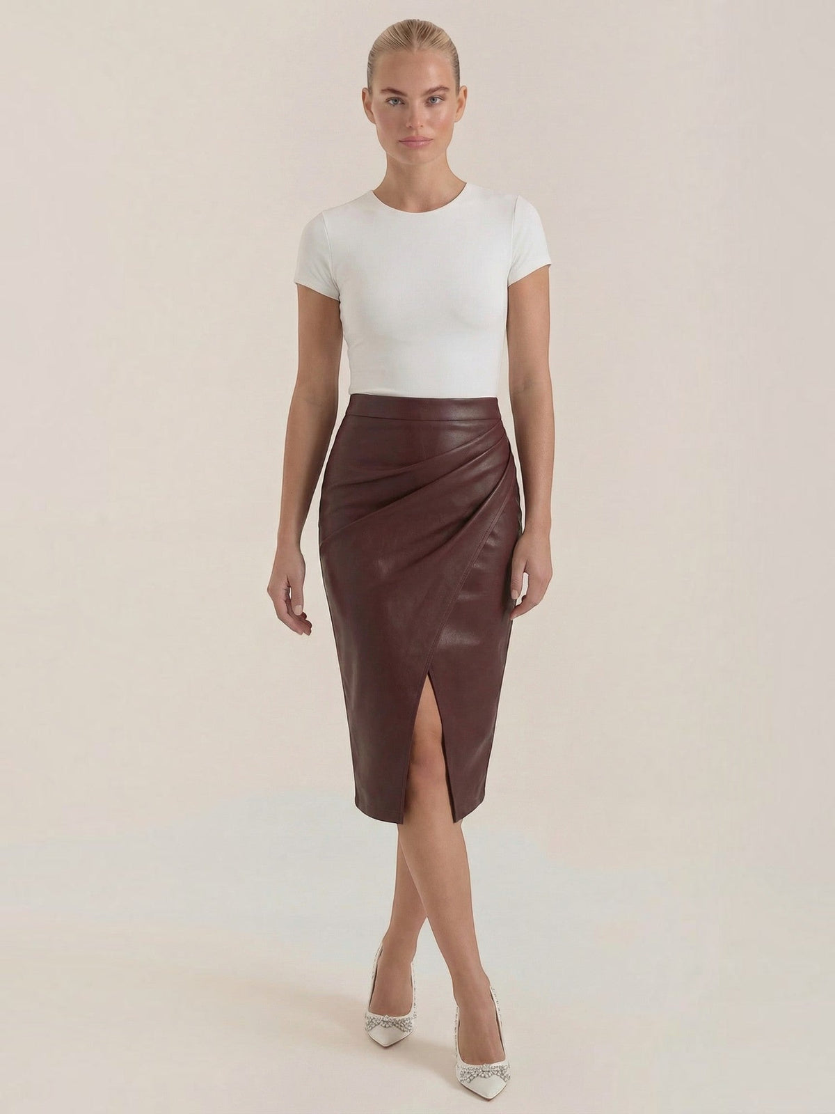 Natalie Jupe Midi Portefeuille