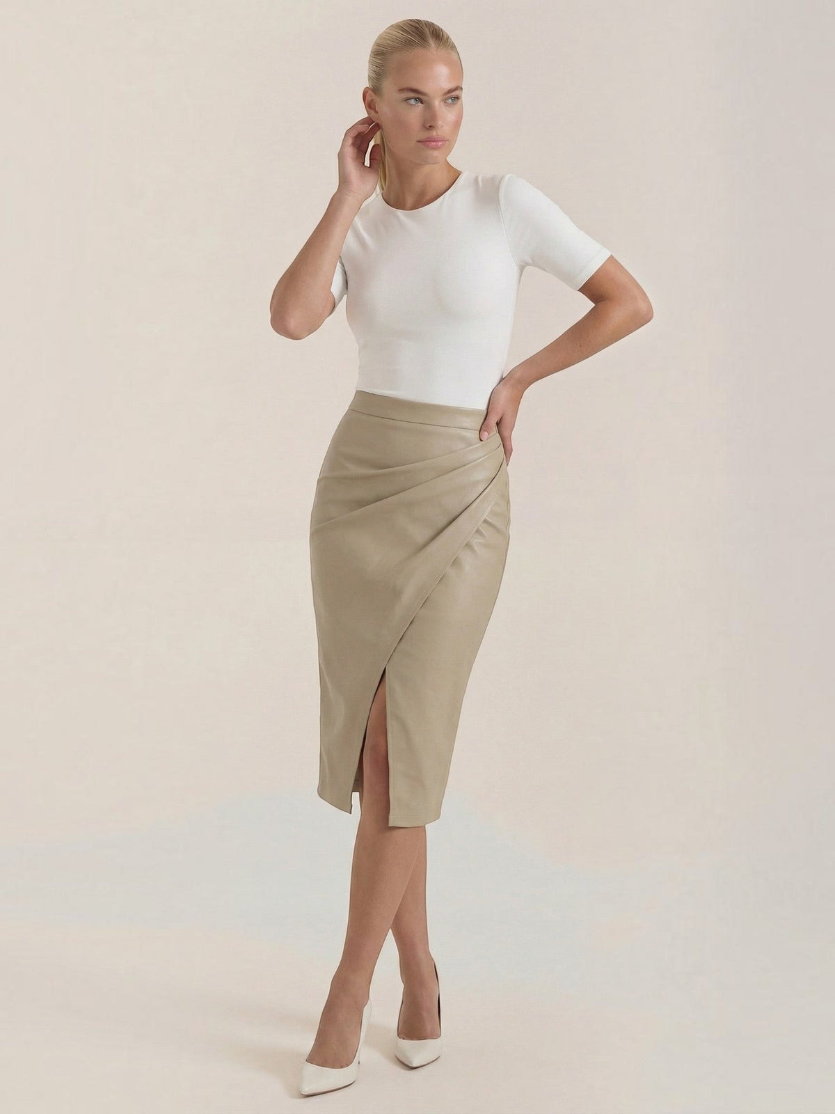 Natalie Jupe Midi Portefeuille