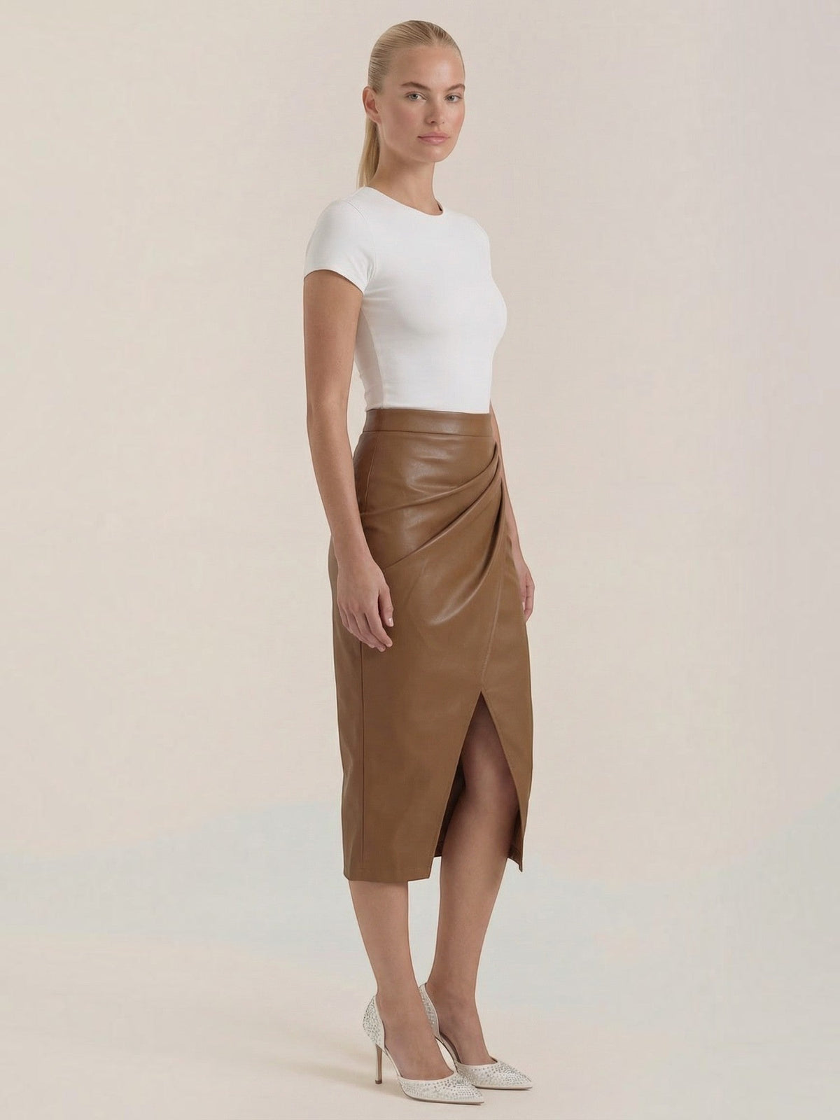 Natalie Jupe Midi Portefeuille