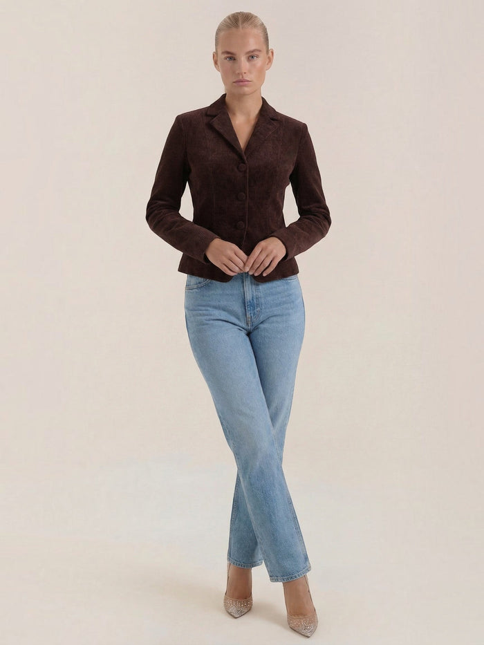 Natasha Blazer mit Knopfleiste