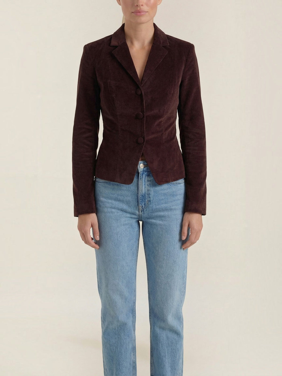 Natasha Blazer mit Knopfleiste