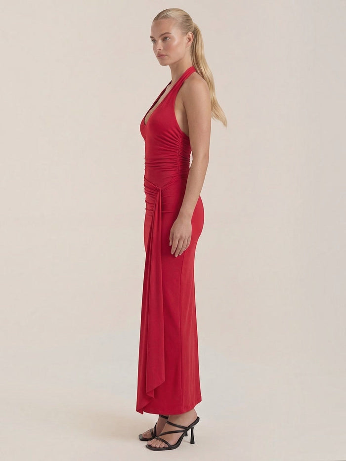 Paulette Maxi-Robe De Soirée À Encolure Dos Nu