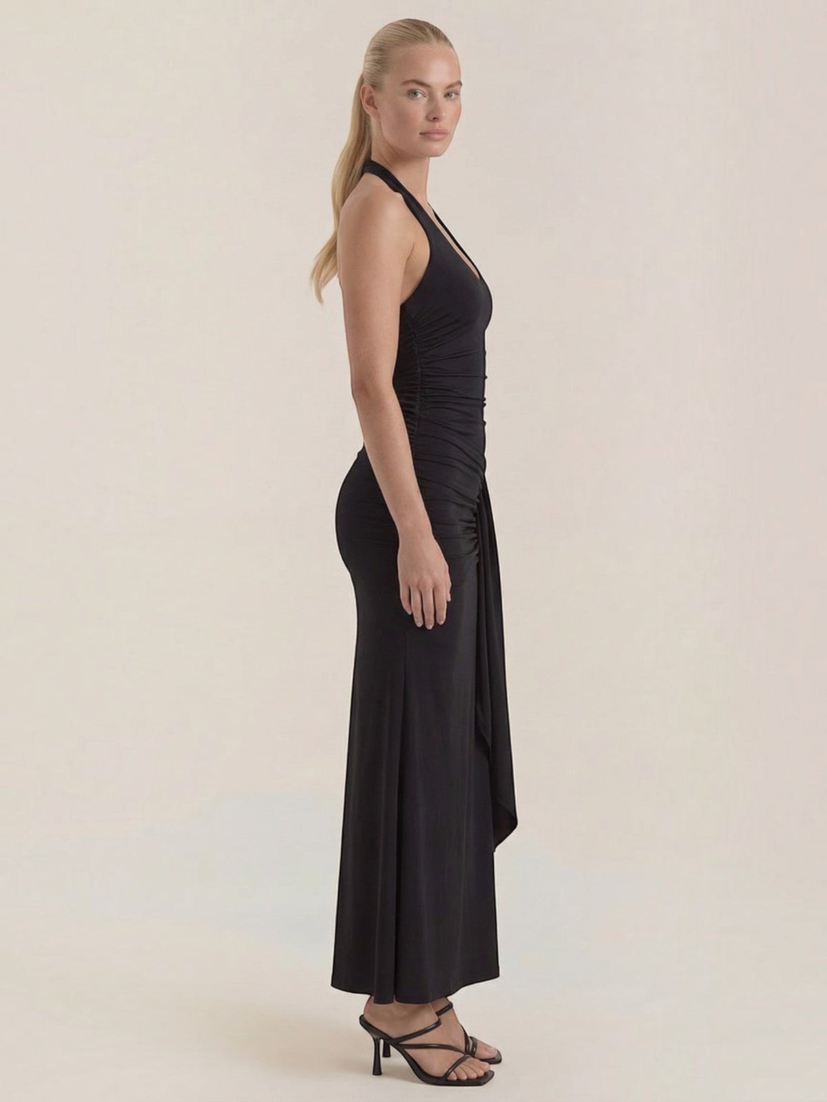 Paulette Maxi-Robe De Soirée À Encolure Dos Nu