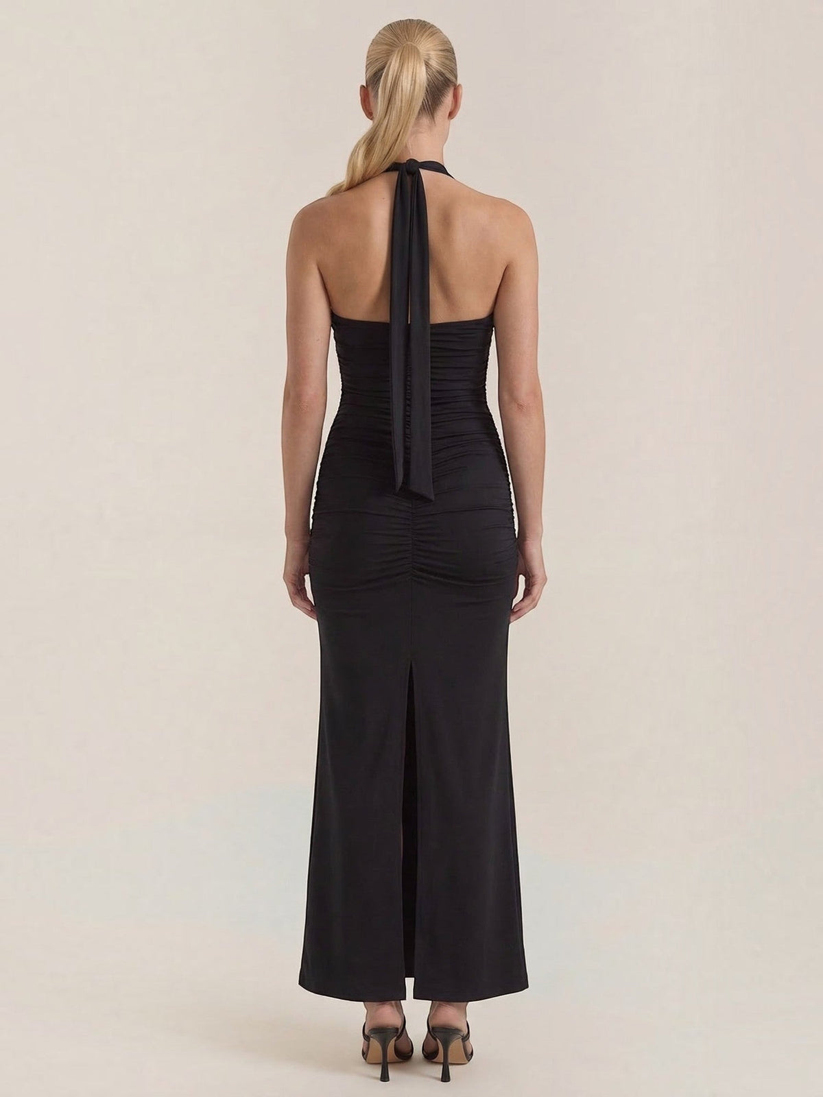 Paulette Maxi-Robe De Soirée À Encolure Dos Nu