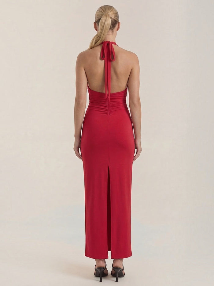 Paulette Maxi-Robe De Soirée À Encolure Dos Nu