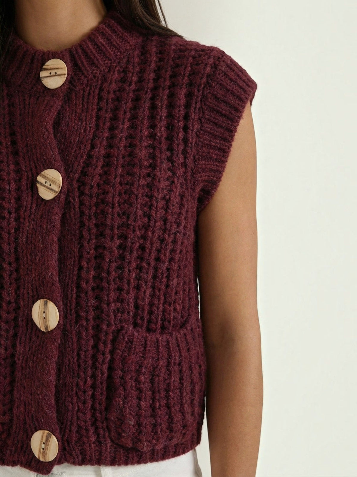 Philomena Gilet En Maille